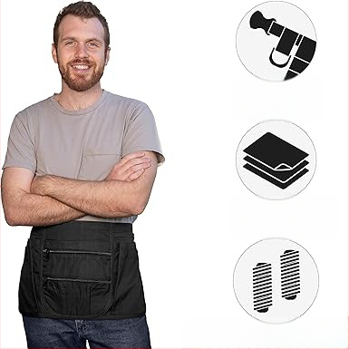 Αμάνικη ποδιά από πολυεστέρα, πολυλειτουργική με θήκες αποθήκευσης, μοντέρνος μινιμαλιστικός στυλ