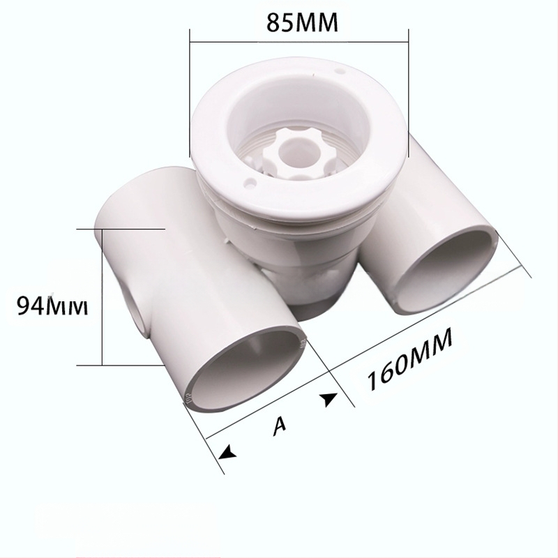 Spa дюза SP-1434 с хидравличен масаж, ABS материал, вход/изход за басейн