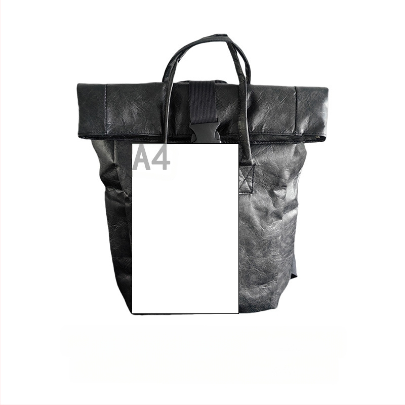 Unisex Kraft popieriaus nešiojamojo kompiuterio krepšys, ultralengvas, atsparus vandeniui, suderinamas su 16 colių nešiojamuoju kompiuteriu, talpa iki 20 L