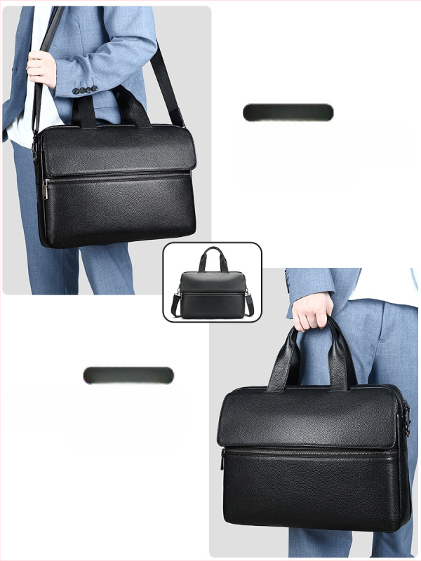 Maltette Valódi bőrből készült üzleti válltáska – keresztpántos, nagy kapacitás, kopásálló
