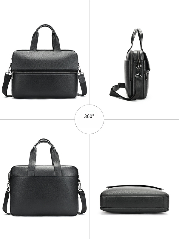 Maltette Valódi bőrből készült üzleti válltáska – keresztpántos, nagy kapacitás, kopásálló