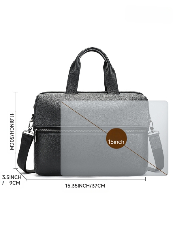 Maltette Valódi bőrből készült üzleti válltáska – keresztpántos, nagy kapacitás, kopásálló