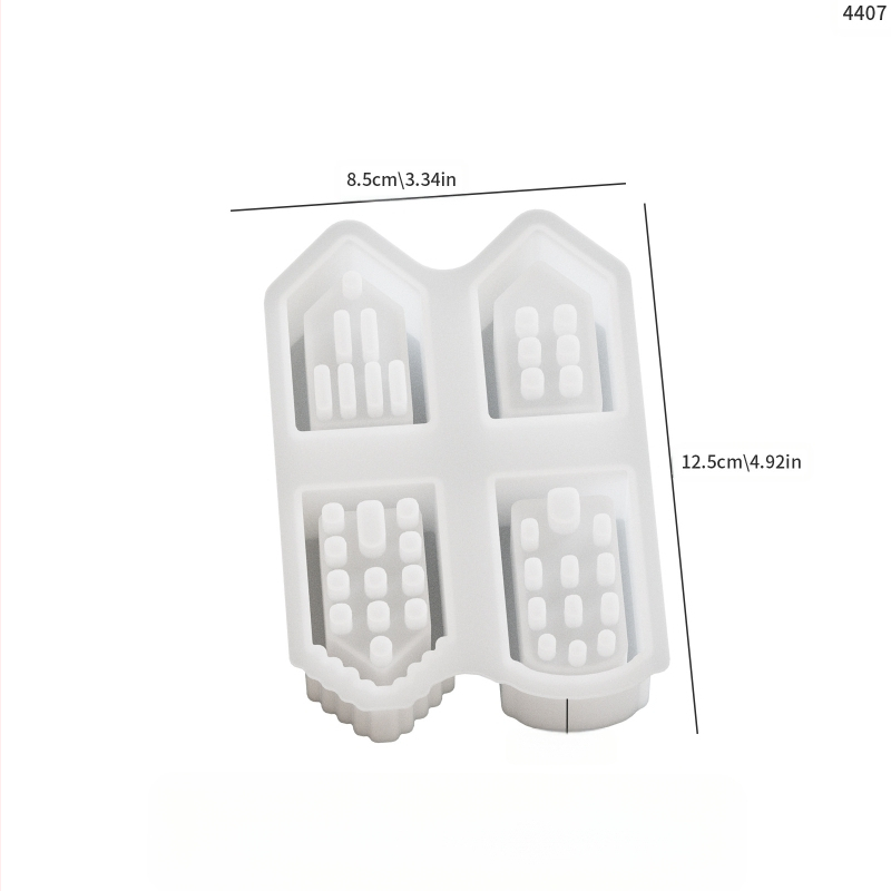 Silikoonvorm DIY jaoks — Euroopa stiilis kodu dekoratsioon, ebakorraparane kuju, küpsetamisvorm
