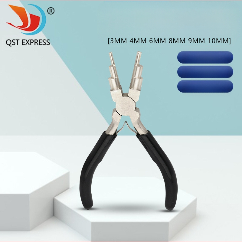 Klešta s korakom okruglog vrha za izradu nakita; šestodjelne klešta; DIY uvijanje žice i nizanje perlica