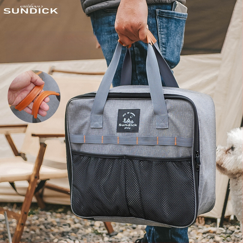 Mountain Guest Lauko Kempingo Dėžė Stalo Įrankių ir Dujų Balionų Saugojimui, Atspari Smūgiams, Sulankstomas Dizainas, 320 Kationinio Audinio