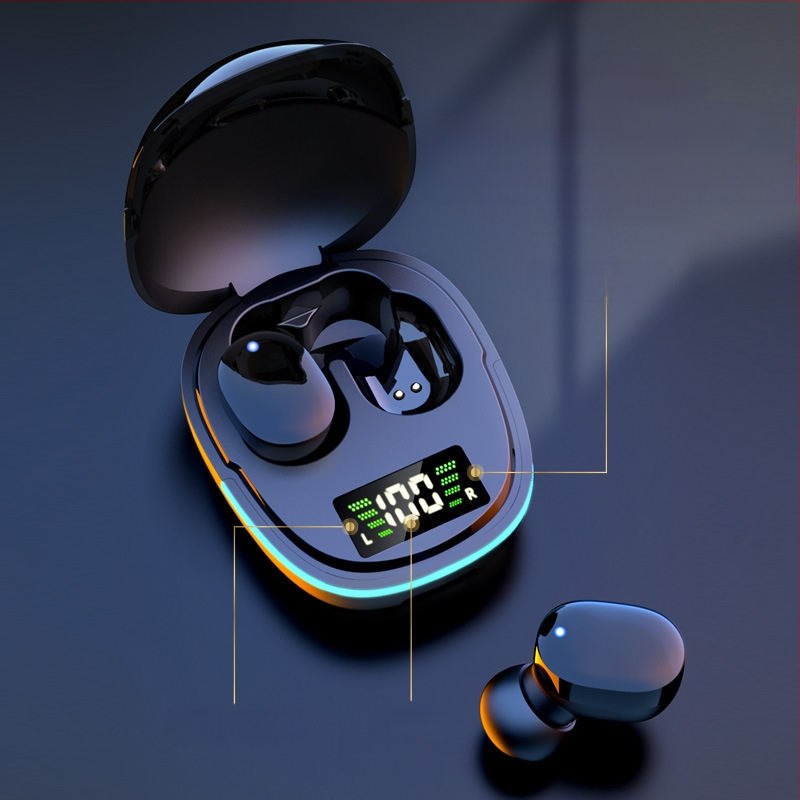 Bežične Bluetooth sportske stereo in-ear slušalice, Bluetooth 5.1, domet 10 m, NFC, glasovno upravljanje, 8+ sati trajanja