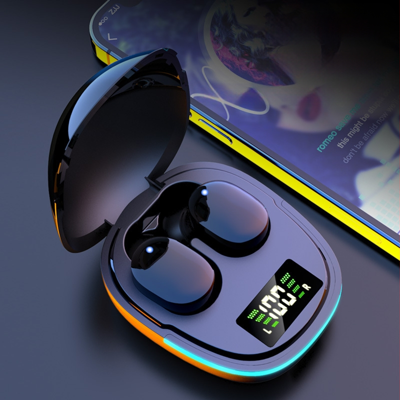 Bežične Bluetooth sportske stereo in-ear slušalice, Bluetooth 5.1, domet 10 m, NFC, glasovno upravljanje, 8+ sati trajanja