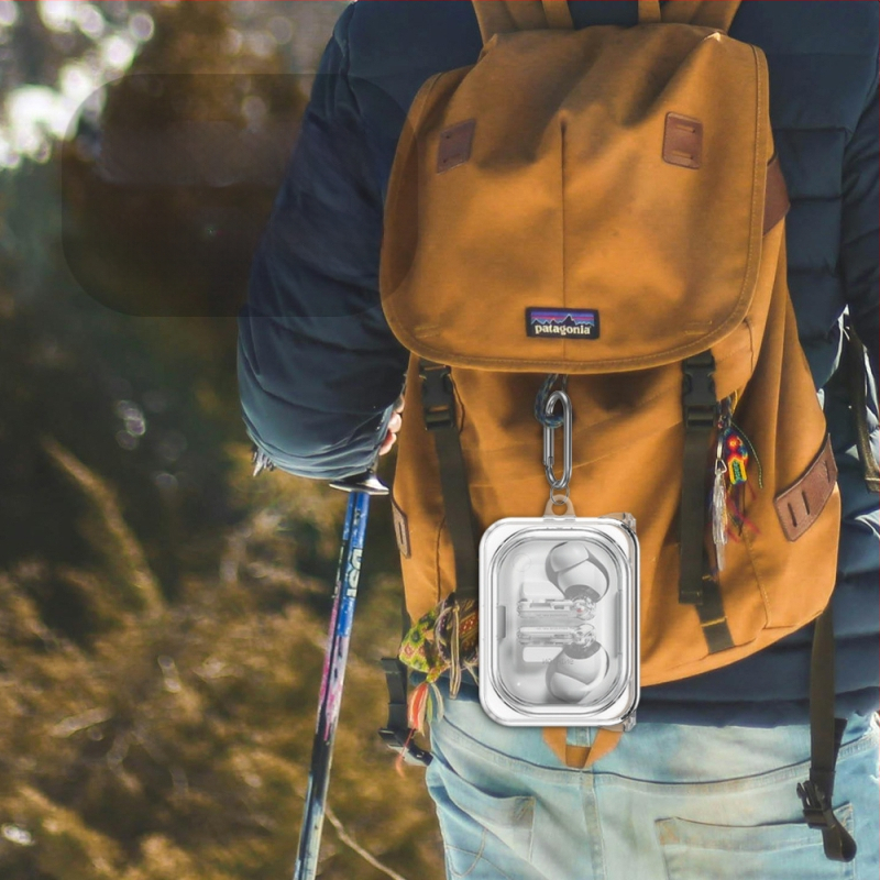 TPU προστατευτική σκληρή θήκη για Nothing Ear(A) Bluetooth ακουστικά — ανθεκτική σε πτώσεις, ανθεκτική στη σκόνη, φορητή αποθήκευση, κατασκευή με έγχυση, προσαρμοζόμενη