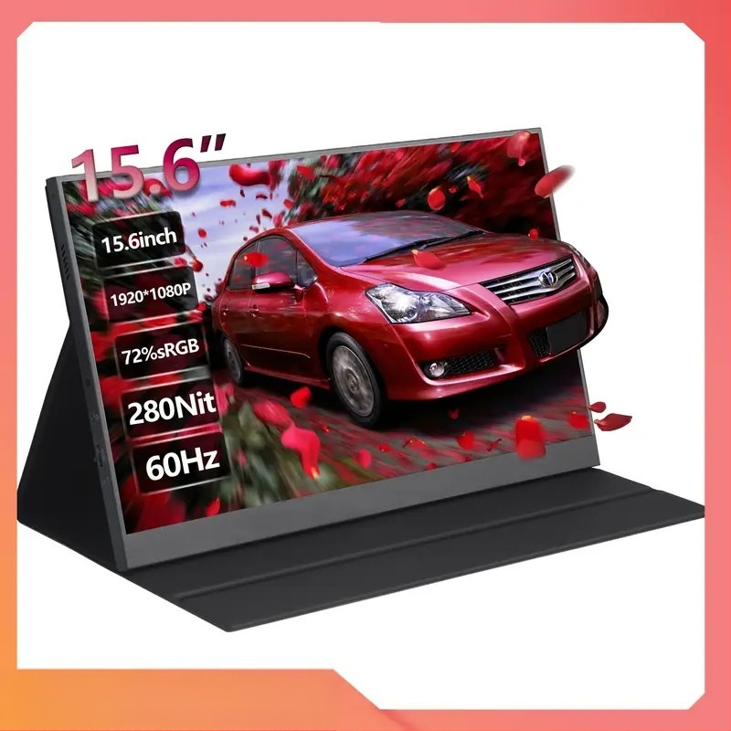 Φορητός HDR IPS οθόνη για παιχνίδια – 1080P, USB/HDMI ήχος, 16:10 αναλογία