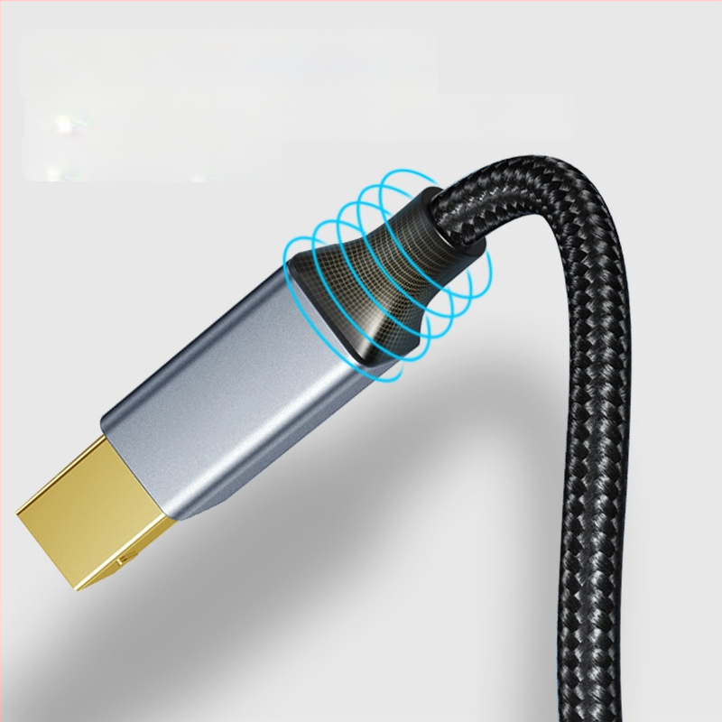 Type-C USB кабел за данни за принтери и лаптопи с чисто медно ядро, RoHS, OEM обработка