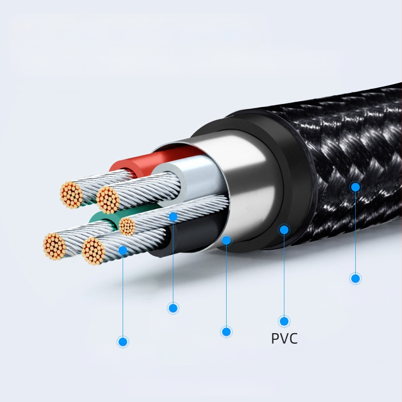 Type-C USB кабел за данни за принтери и лаптопи с чисто медно ядро, RoHS, OEM обработка