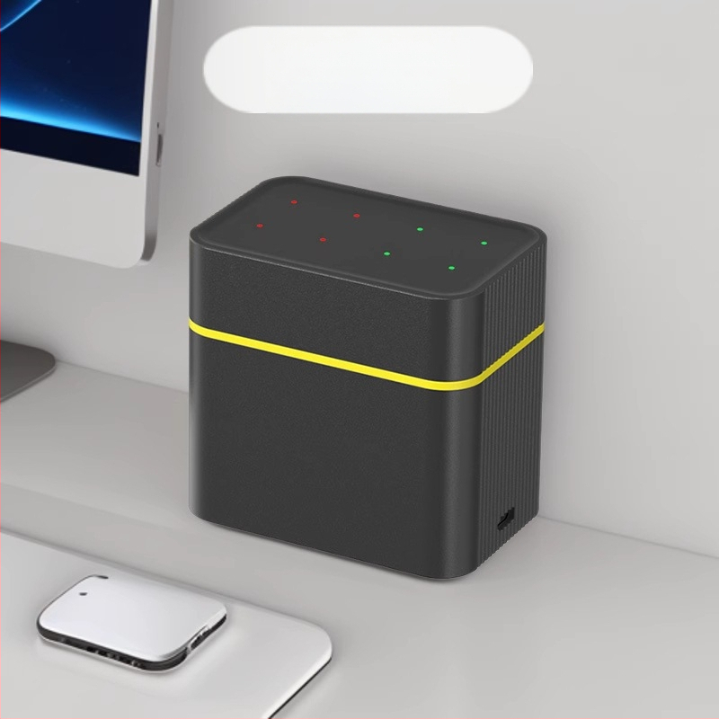 Умно зарядно за батерии AA с 8 гнезда, Type-C порт, вход 5V/2A, изход 5V DC 2A