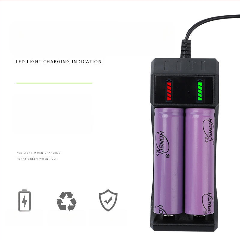 Julai Juxing дву-слотов USB зарядно за литиеви батерии 18650/14500, изход 4.2V, вход 5V, CE ROHS.