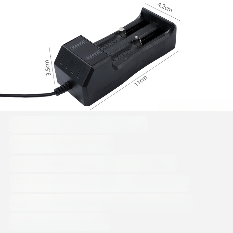 Julai Juxing дву-слотов USB зарядно за литиеви батерии 18650/14500, изход 4.2V, вход 5V, CE ROHS.