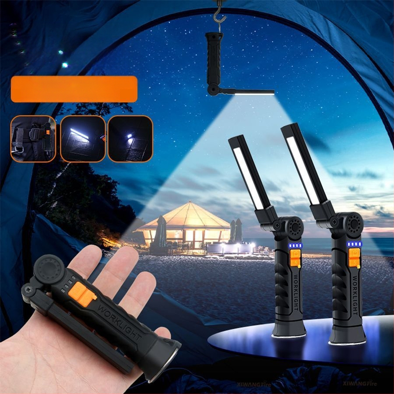 Φως εργασίας – πολυλειτουργικό αναδιπλούμενο φορητό φως σκηνής με μαγνητικό LED για υπαίθρια χρήση και επισκευή αυτοκινήτων