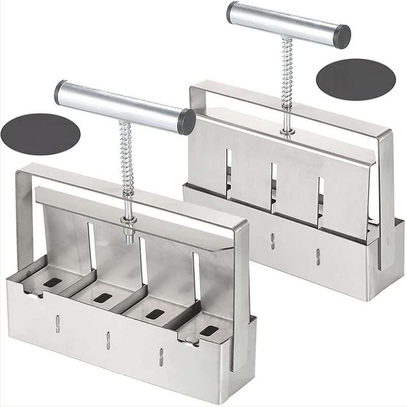 Miaro Χειροκίνητος κατασκευαστής μπλοκ εδάφους, φορητή συσκευή για σπορόφυτα, ατσάλινο εργαλείο κήπου, 950 g