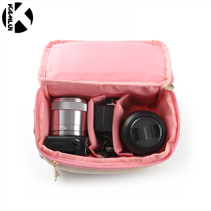 Plecu soma bezspoguļu kamerām; Poliesteris; Lietus aizsargs iekļauts; rāvējslēdzējs atvērums; Kompatibilas ar Sony A6000, A7 III, Canon M50, Fuji X-S10/X-T30, Canon 200D