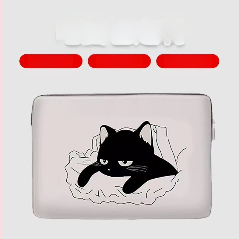 Laptop torba s uzorkom životinja (Materijal: Poliester; Podstava: Poliester; Uzorak: Životinje; Značka: MONSTD; Funkcije: Prozračnost, Otporno na habanje, Otpornost na potrese, Smanjenje tereta)