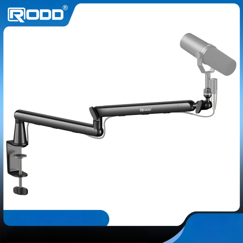 RODD AK-55 Βάση Μικροφώνου με Κρυφό Καλώδιο, Ρυθμιζόμενη Αρθρωτική Κίνηση για Μικρόφωνα και Κινητές Συσκευές