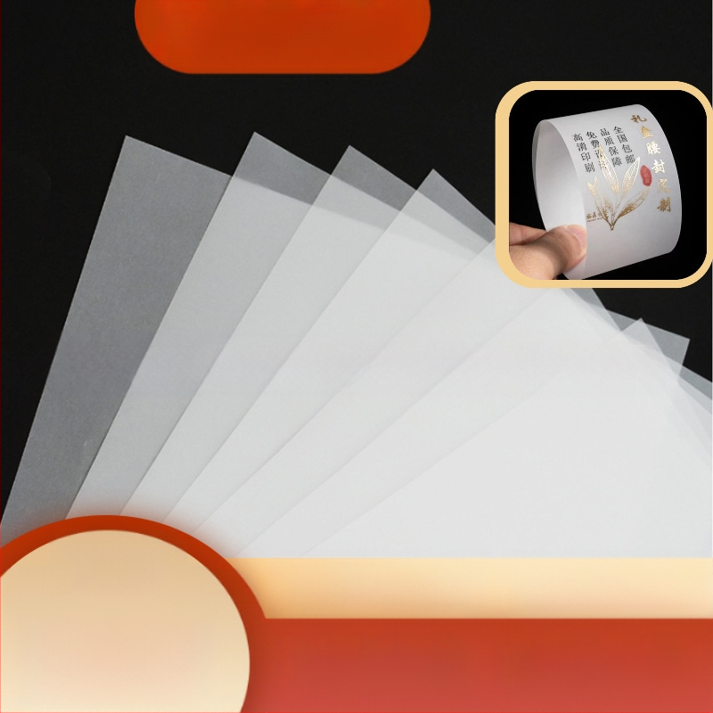 Хартия за трасировка със сулфурова киселина, 53 g, 50% непрозрачност, водоустойчива опаковка, персонализируемо, за ръчно рисуване и висококачествено опаковане