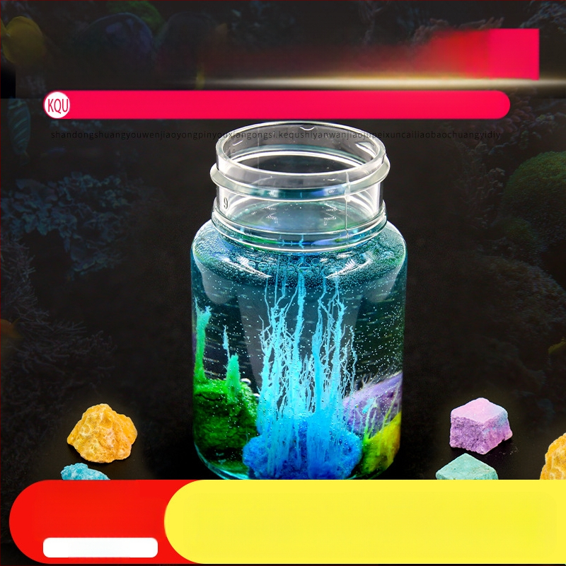 Kequ STEAM izglītības komplekts: ūdens dārziņš ar burvju akmeni DIY eksperimentiem, daudz materiālu, vecums 7–14 gadi