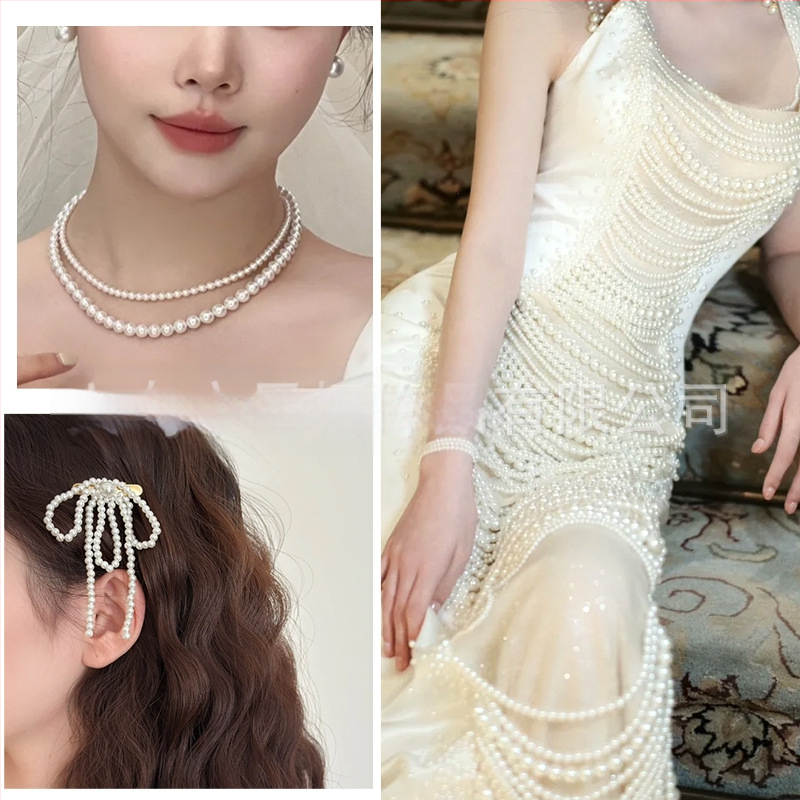 ABS χάντρες με διάτρητο άνοιγμα – σφαιρικά μιμητικά μαργαριτάρια για DIY αξεσουάρ