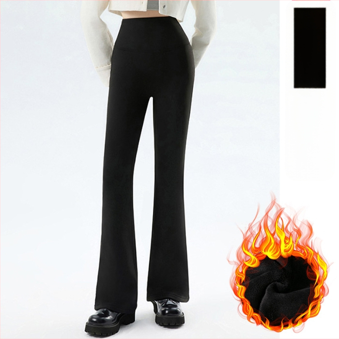 Nėščiųjų ir po gimdymo kelnes su pilvo parama, stora medžiaga, mikroelastinės, poliesterio 30–50% kirpimas, siauras