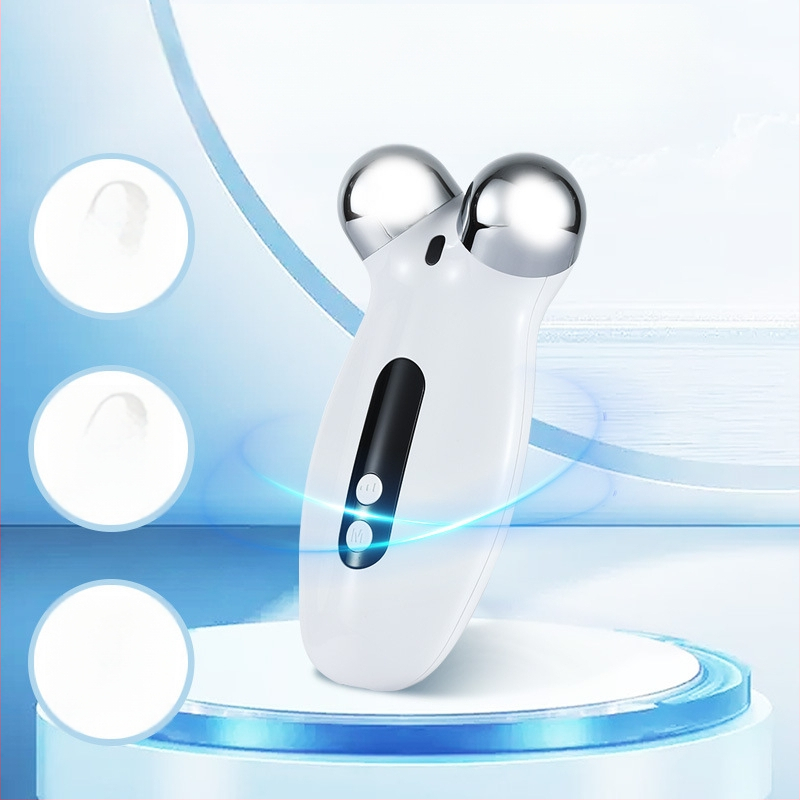 V-Face Roller EMS sejas masāžas ierīce mājas lietošanai: pacelšana un stingrība, portatīva, IPX6 ūdensizturība, iebūvēts 300–500 mAh akumulators, aozhifeng