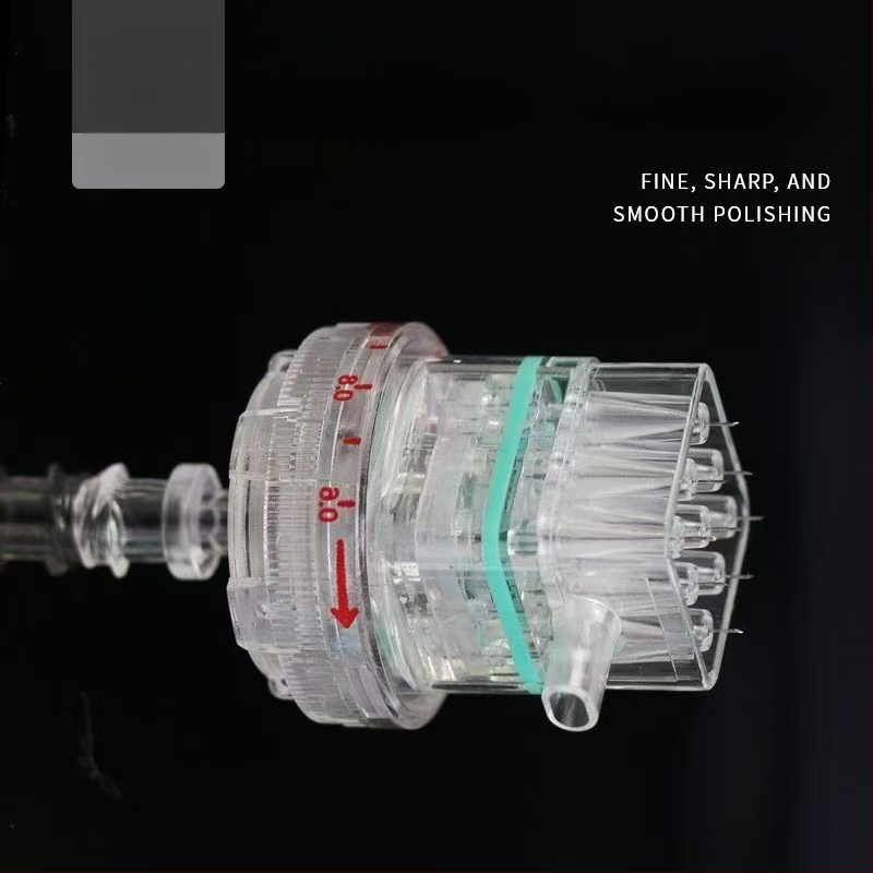 Συσκευή μικροβελόνων με ρυθμιζόμενη αρνητική πίεση, 9 βελόνες, μίας χρήσης, φορητή, ανοξείδωτο ατσάλι