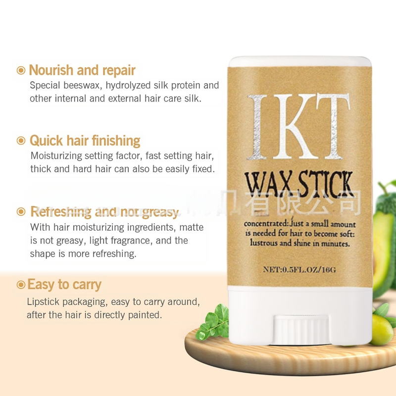 IKT Твърд восък за коса – финално оформяне на увредена коса, 75 g
