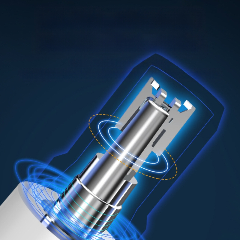 Schweiker prenosni električni trimming za nosne dlačice – ugrađena baterija 100–300 mAh, izmjenjiva i periva glava za rezanje, ABS kućište, punjenje