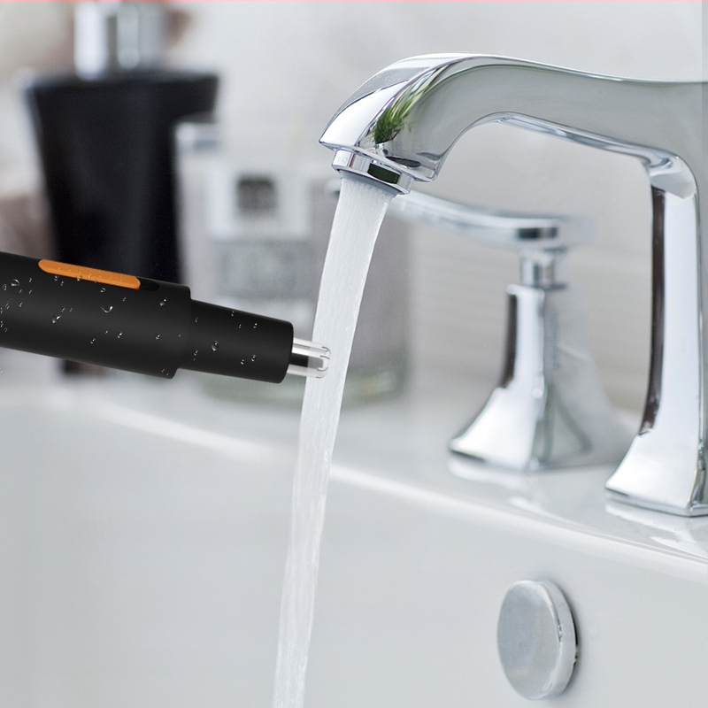 Schweiker prenosni električni trimming za nosne dlačice – ugrađena baterija 100–300 mAh, izmjenjiva i periva glava za rezanje, ABS kućište, punjenje