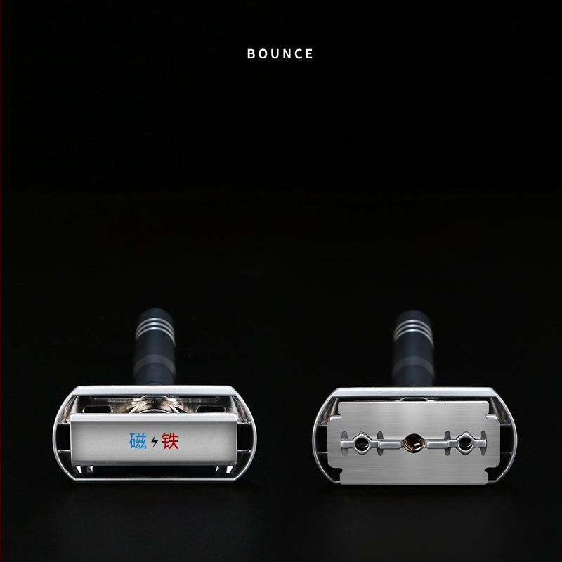 Ръчен самобръснач Tide, двустранни неръждаеми остриета, 8-степенна регулируема острота, пакет от 5 остриета