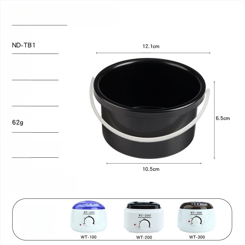 Vaško terapijos mašina su nelipiu vidiniu puodu ir keičiamais lineriais, prekės ženklas Lidan, modelis ND-TB1