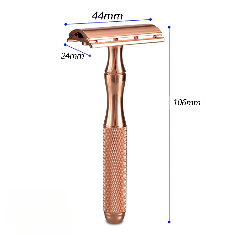 Geely Solid χειροκίνητο δίπλης όψης ξυριστικό με θήκη λεπίδων, κουτί 100 τεμάχια