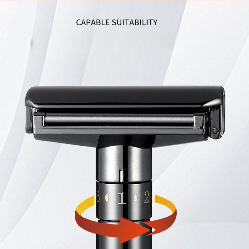 Chaoke Ανδρικός χειροκίνητος ξυριστήρας — αντιχαρακτικό, ρετρό σχεδίαση, διπλής όψεως λεπίδα