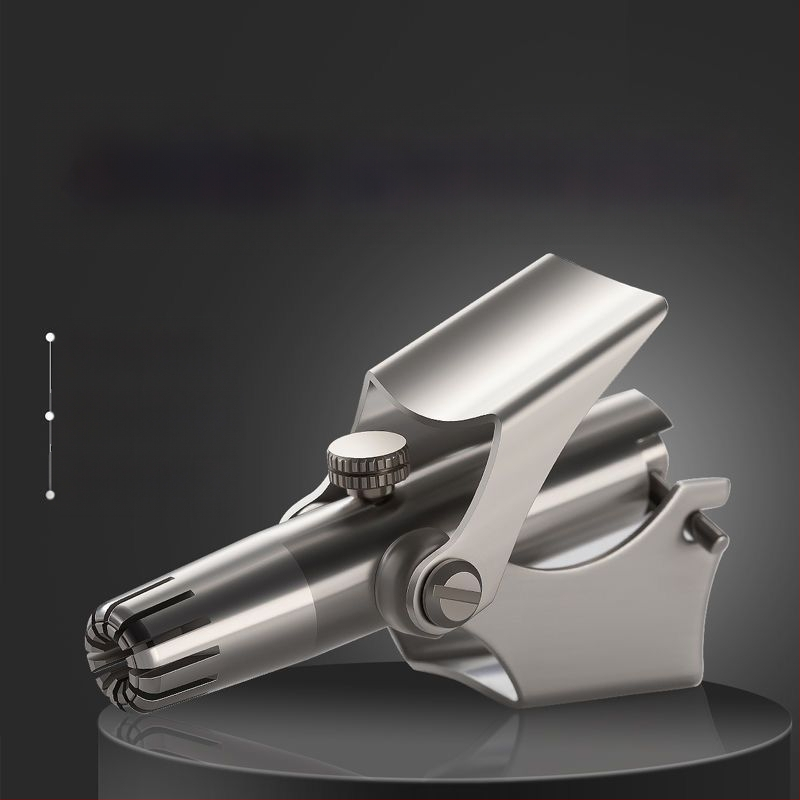 Trimer za nosne dlačice – nehrđajući čelik, ručni, potpuno periv, bez baterije