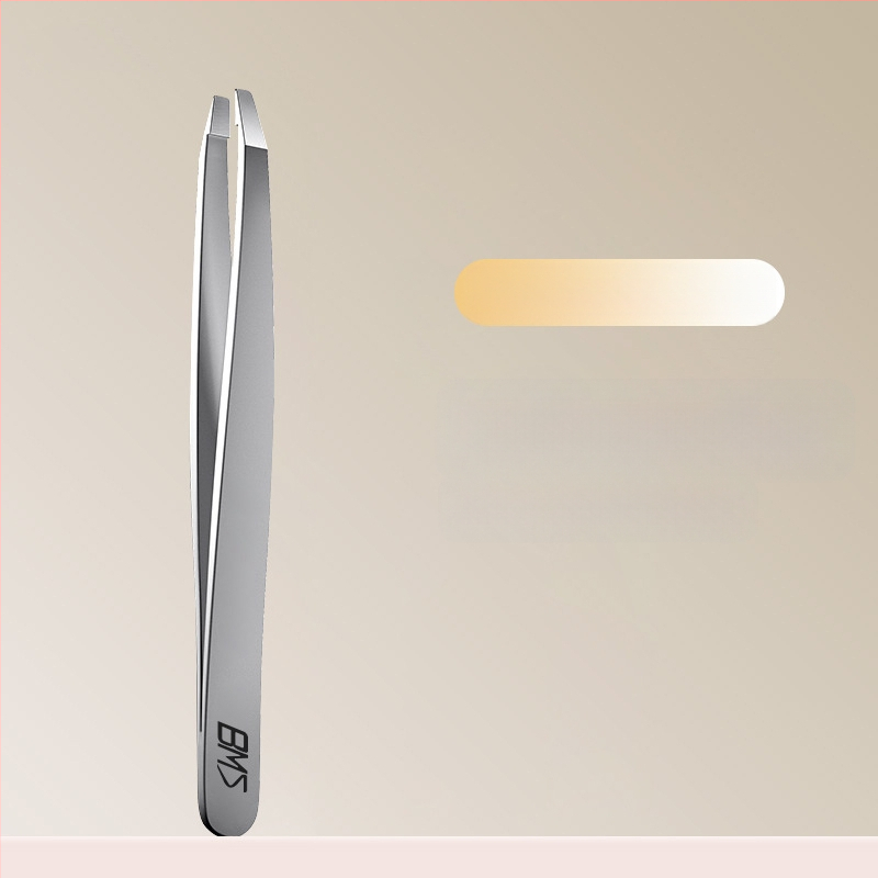 Клип за вежди, ултра тънък, неръждаема стомана, прецизно премахване на косми по веждите и брада, произход Yangjiang