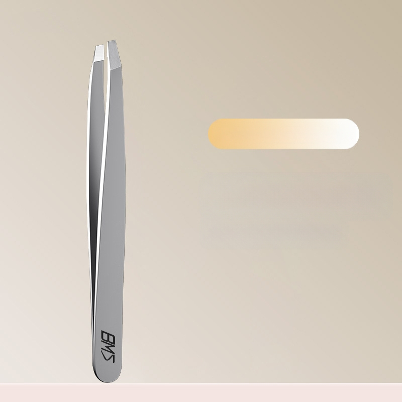 Клип за вежди, ултра тънък, неръждаема стомана, прецизно премахване на косми по веждите и брада, произход Yangjiang