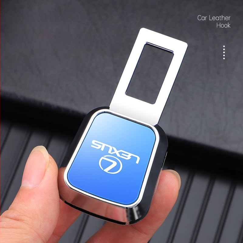 Разширител за автомобилен предпазен колан с лазерна катарама – цинкова сплав, печатано лого, готов за частна марка