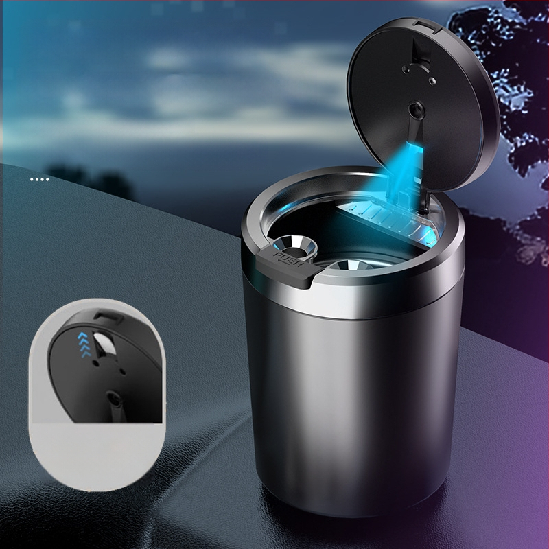 Automobilio peleninė su apšvietimu, vieno mygtuko atidarymas, nešiojama, universalus modelis; medžiaga: plastikas; gamybos procesas: įpurškimo formavimas; svoris: 0.2