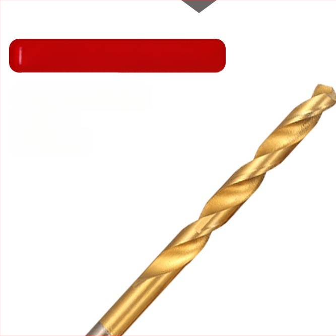 230 τεμάχια τρυπανιών με επίστρωση τιτάνιου, με ίσιο άξονα, για ξυλουργικές εφαρμογές, σε πλαστικό κουτί