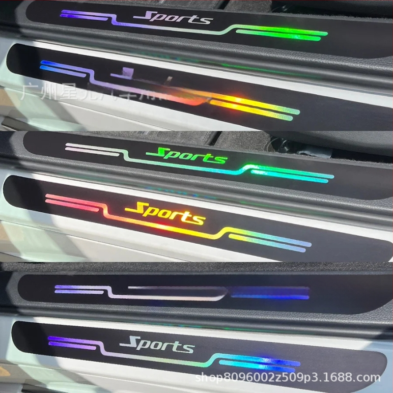 Starlight autós matrica – sportos mintázat, ragasztóval történő felszerelés