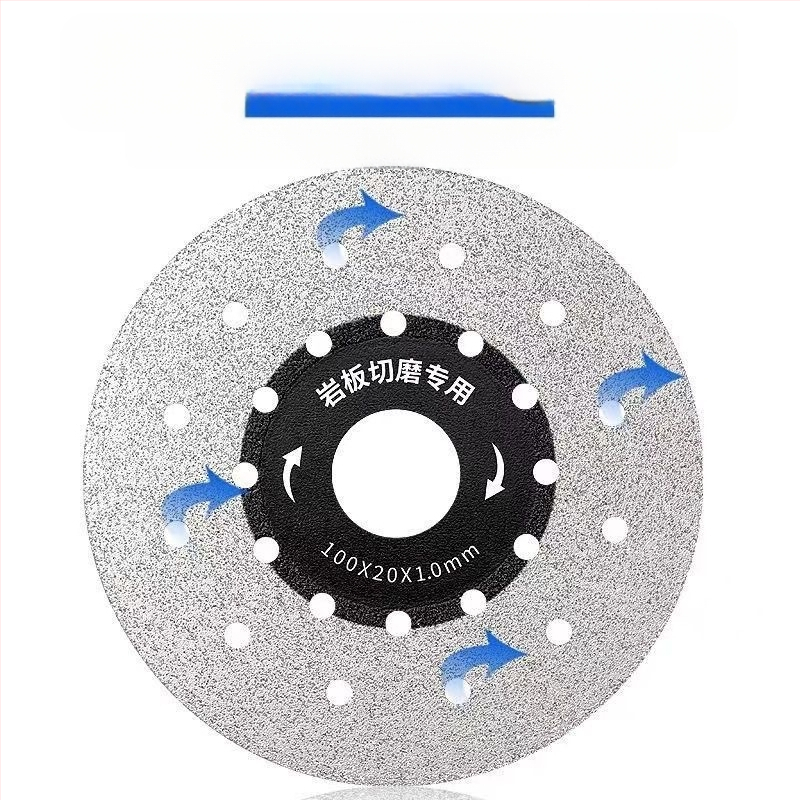 Диамантен инструмент за шлайфане на ръбове на керамични и каменни плочи — 45° фаска, предпазва от чипване, прецизно оформяне на ръба