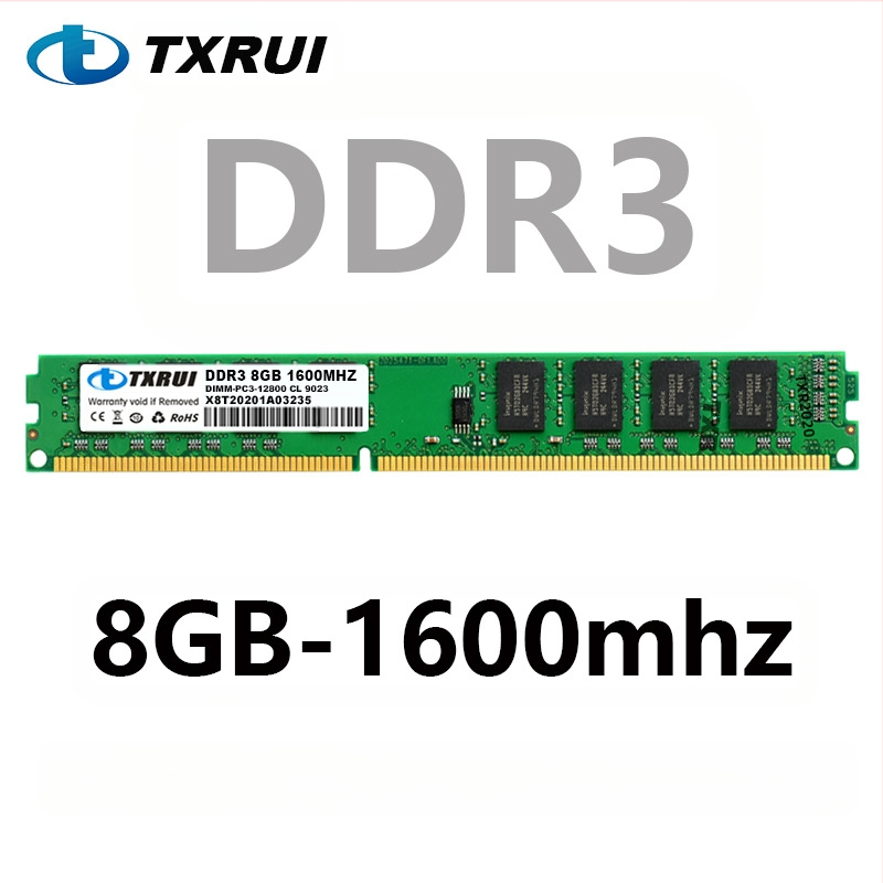 Μνήμη RAM DDR3 για επιτραπέζιο PC, 8GB, 1600MHz, 240-pin, μονή μονάδα