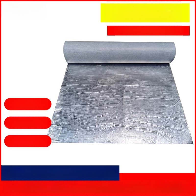Vodootporan samoljepljivi rolatni materijal za krovove i zidove, UVPE materijal, slojevita forma, valjak oblik, vodootporno jezgro od vlakana