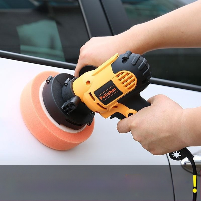 Вертикална електрическа машина за полиране и нанасяне на восък за автомобил – домашна употреба, 220V, полиране/восък/запечатване на лак