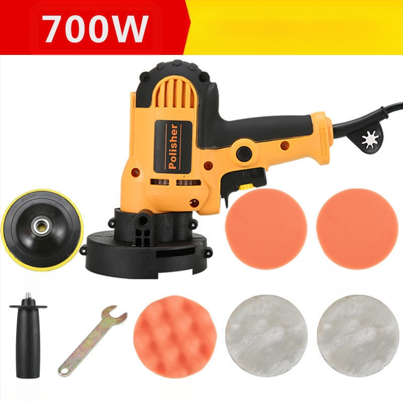 Вертикална електрическа машина за полиране и нанасяне на восък за автомобил – домашна употреба, 220V, полиране/восък/запечатване на лак