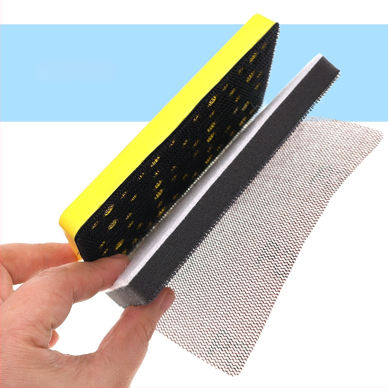 Simplified sūklīšu spilventiņš polerēšanai ar gaisa slīpēšanas iekārtu — materiāls: sūklis; cietība: konsultējieties ar klientu apkalpošanu