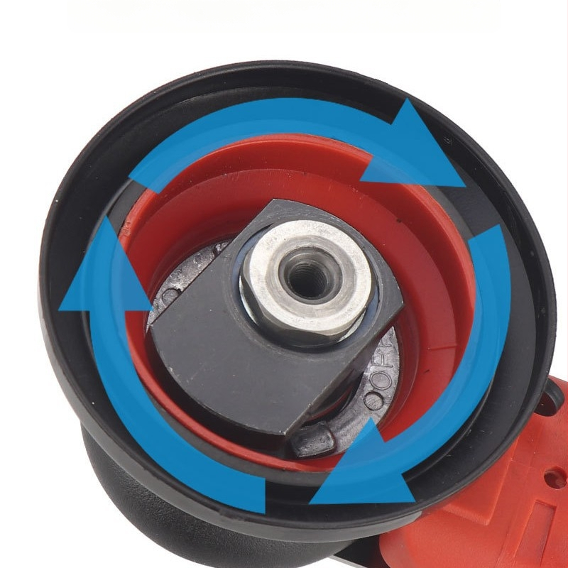 Sea Flying Shark A3 пневматичен ръчен дисков шлайф – индустриален клас, за шлайфане и полиране на метални повърхности